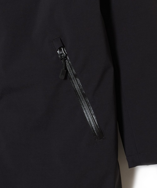 美品 Crimie クライミー レインコート ステンカラーコート L 黒　春物 美品 Crimie クライミー レインコート ステンカラーコート L 黒