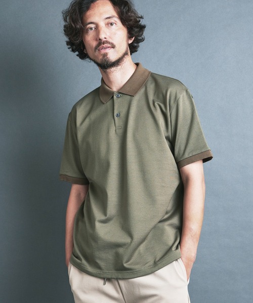 Magine（マージン） ポロシャツ CTN COMPACT SWEAT POLO S/S:コットン