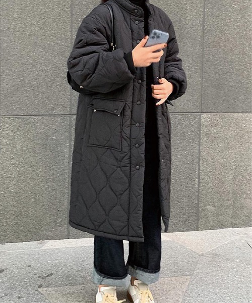 「Chaco closet」 「inolve」コート FREE ブラック レディース_画像8