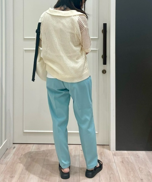 美品】DEMYEE コットン スキッパー ニット Carrie 美品】DEMYEE 美品】DEMYEE コットン スキッパー ニット Carrie 美品】DEMYEE