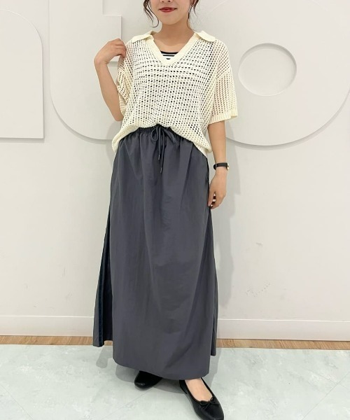 美品】DEMYEE コットン スキッパー ニット Carrie 美品】DEMYEE 美品】DEMYEE コットン スキッパー ニット Carrie 美品】DEMYEE