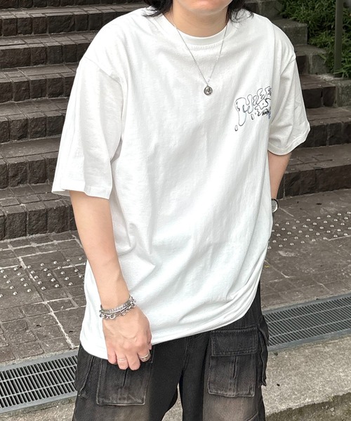 tシャツ 25SS ビリヤードバックプリント ビッグシルエット カジュアル