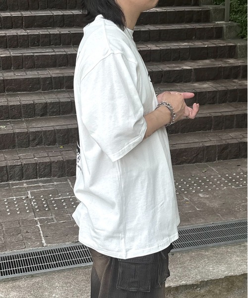 tシャツ 25SS ビリヤードバックプリント ビッグシルエット カジュアル