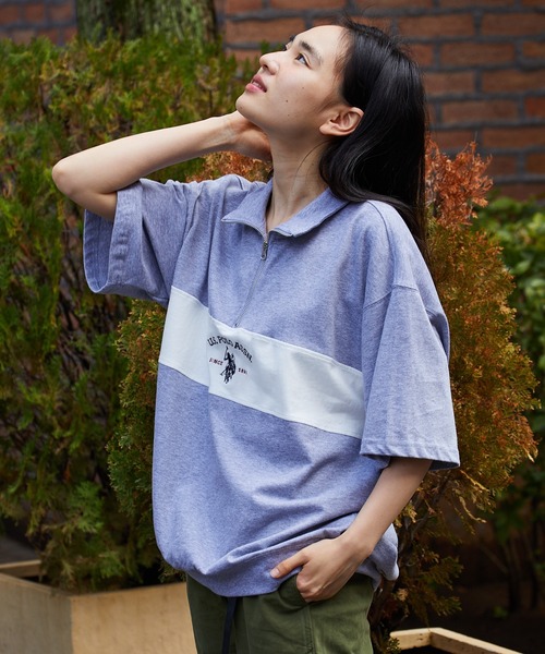 U.S. POLO ASSN.（ユーエスポロアッスン） ポロシャツ 半袖 レトロ