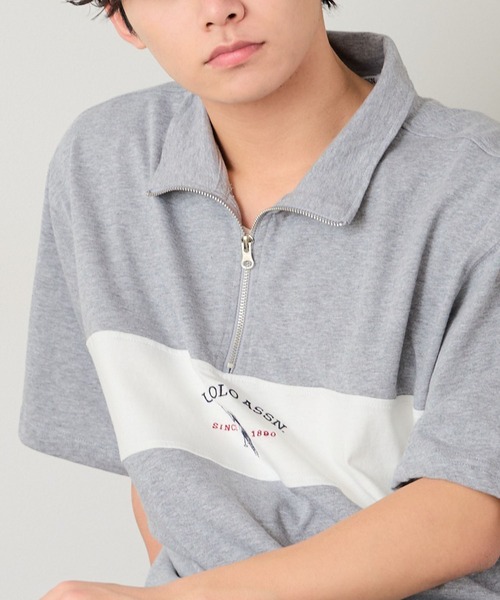 U.S. POLO ASSN.（ユーエスポロアッスン） ポロシャツ 半袖 レトロ