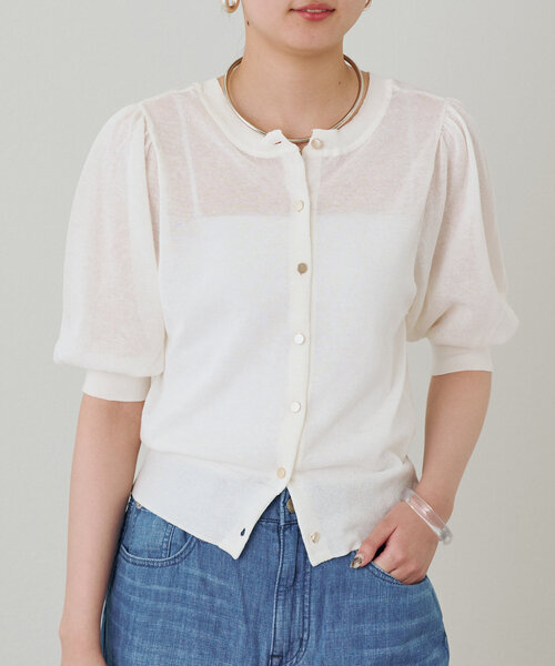 【SALE】【Desert Rose】ボーダー半袖ニット▼☆BDKT-65 SALE,TOPS | DESERT ROSE