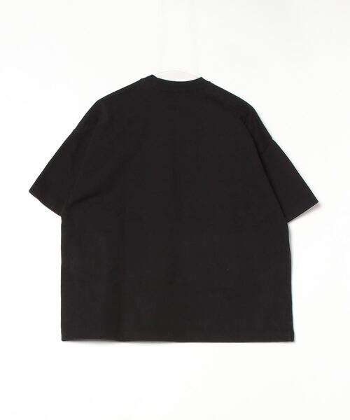 「NAUTICA」 刺繍半袖Tシャツ S ブラック メンズ