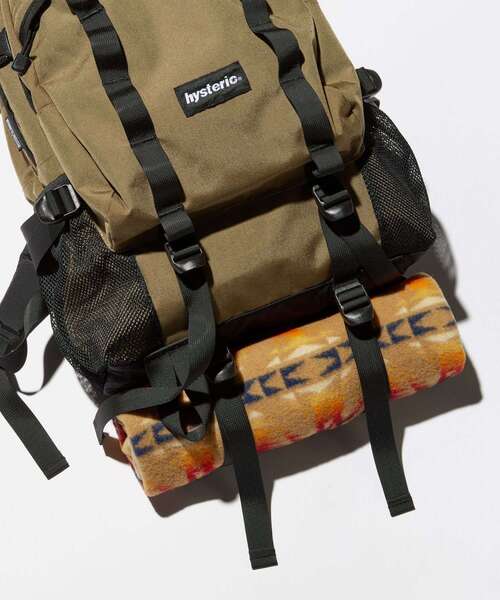 HYSTERIC GLAMOUR 「HYSTERIC GLAMOUR」 リュック FREE ブラック