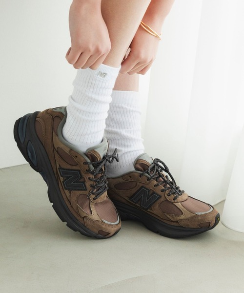 New Balance（ニューバランス） 靴下 Active Slouchy クルー ソックス