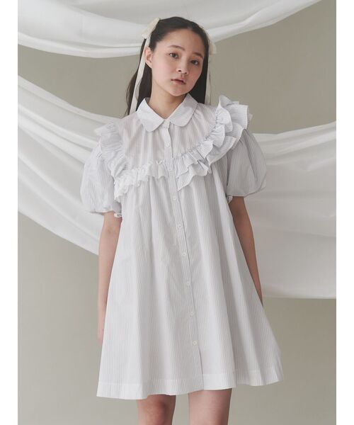 merry jenny / stripe frillfrill ワンピース merry jenny ワンピース stripe frillfrill : ZOZOTOWN Yahoo!店