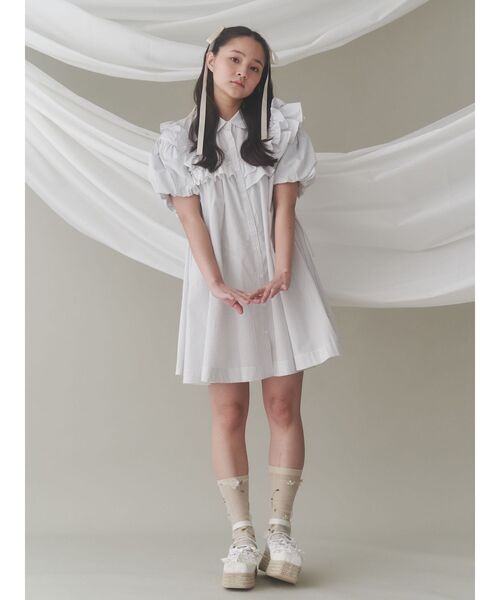 merry jenny ワンピース stripe frillfrill : ZOZOTOWN Yahoo!店