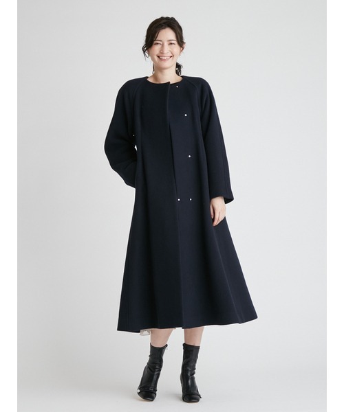 CELFORD ブラック コート 2024AW STAFF SNAP │ CELFORD（セルフォード）公式サイト