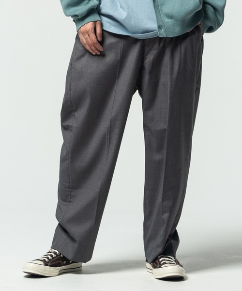 最終値下げ glamb スラックス glamb スラックス Deformed Tweed Slacks / デフォームツイード