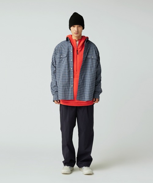 snow peak シャツ Snow Peak / Organic Cotton Ombre Check