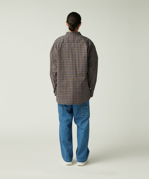 【美品】スノーピーク　チェックシャツ snow peak シャツ Snow Peak / Organic Cotton Ombre Check
