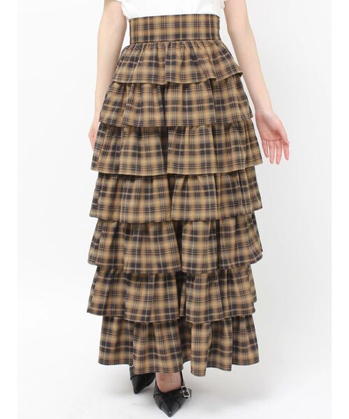 RESEXXY（リゼクシー） スカート オーバーラップフリルスカート