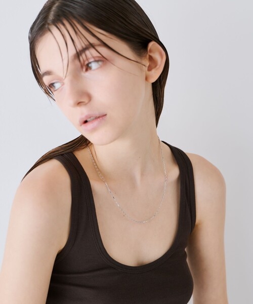 エテ スタッド チェーン ネックレス ロングネックレス チェーン（065157-065158） ｜ women