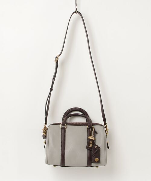 COACH 「COACH」 2WAYバッグ - グレー レディース : ZOZOTOWN