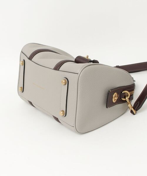 coachグレー レザー ショルダーバッグ（2 way） コーチ COACH バッグ 2WAYバッグ ハンドバッグ ミニ ショルダー