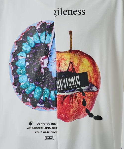 SHAREEF（シャリーフ） tシャツ 「SHAREEF」APPLE×TALTE TEE メンズ