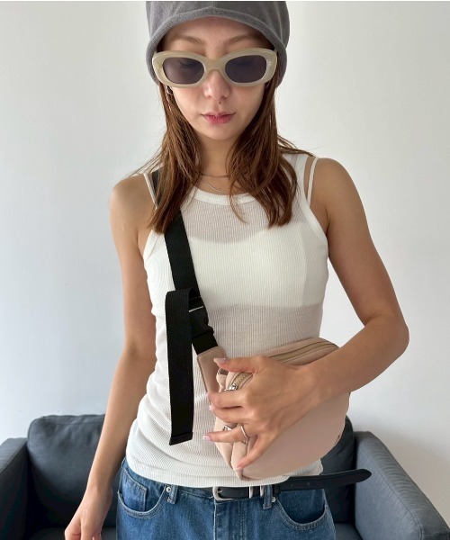 HANNE ウエストポーチ ウエストバッグ ミニポーチボディーバッグ