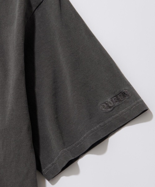 「MONO-MART」 「retock's」半袖Tシャツ「kissコラボ」 M グレー メンズ