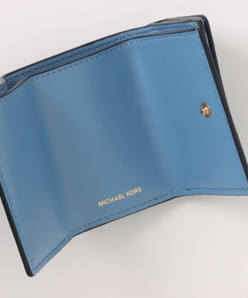 新品未使用★MICHAEL KORS トライフォールド フラップ ウォレット 公式アウトレット】JET SET CHARM トライフォールド フラップ