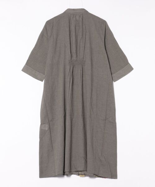 SUPER HAKKA（スーパーハッカ） シャツワンピース 先染めチェック