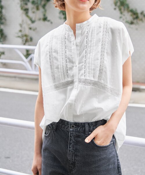 Spick&Span】ブラウス Spick & span ブラウス Spick&Span フェザーT