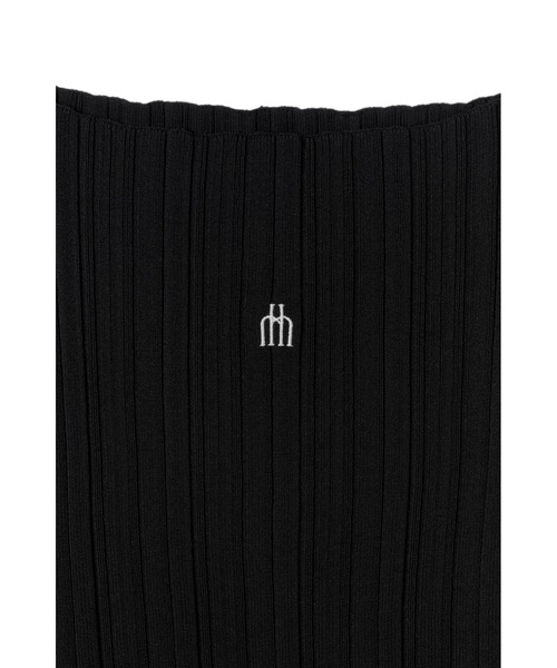 Herlipto ニット Ribbed Boat-Neck Knit Top herlipto ◼︎Ribbed Boat-Neck Knit Top ¥12,000(tax in) color