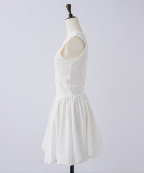 「musubore」 ノースリーブトップス FREE ホワイト レディース_画像6