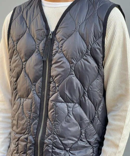 TAION（タイオン） ダウンベスト ベスト 「TAION」MILITARY V NECK W