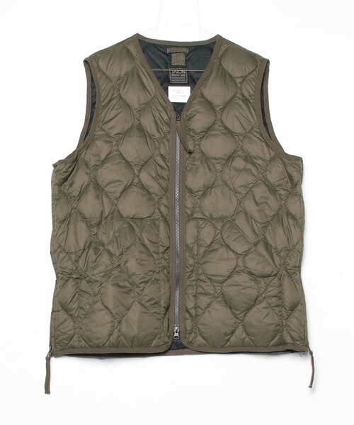 TAION（タイオン） ダウンベスト ベスト 「TAION」MILITARY V NECK W