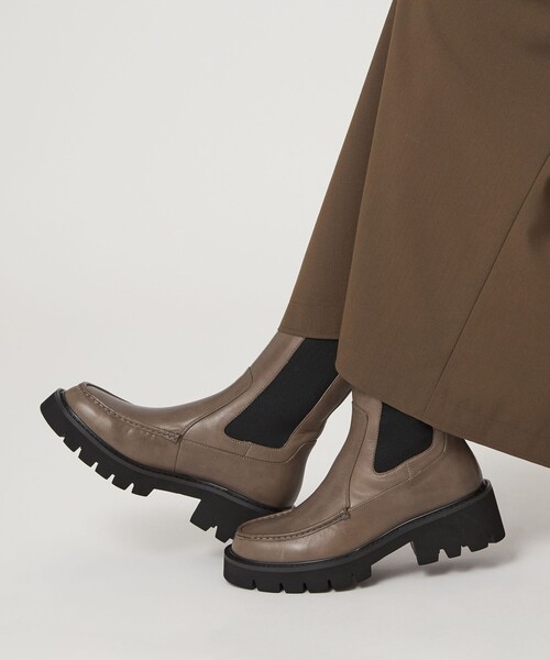 ODETTE E ODILE(オデット エ オディール) ブーツ チェルシーモカ ODETTE E ODILE(オデット エ オディール) ブーツ チェルシーモカ