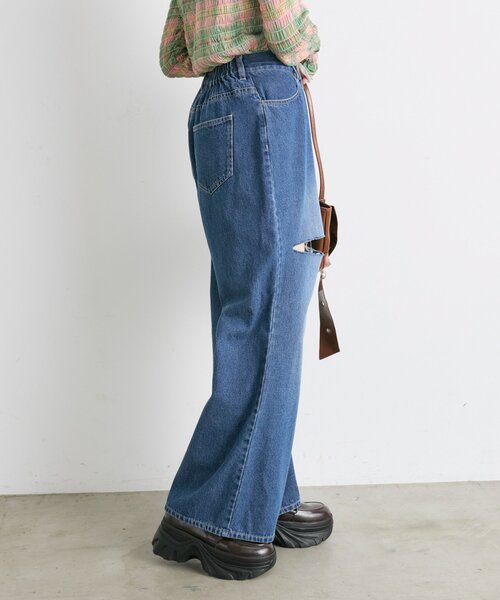 w closet（ダブルクローゼット） ジーンズ デニム デニムパンツ 「25AW