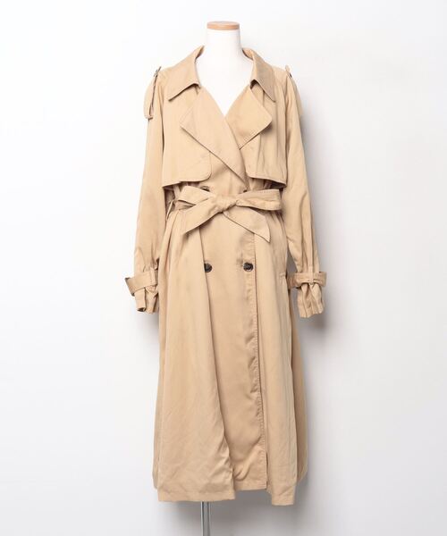 Aquascutum（アクアスキュータム） トレンチコート - ベージュ