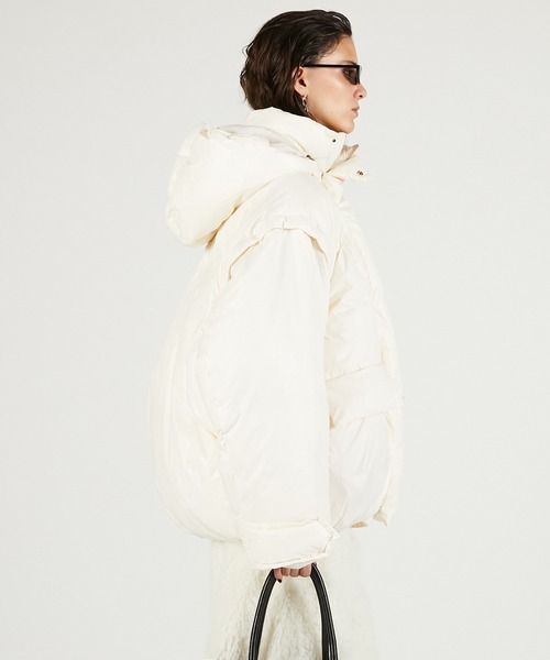 ダウンコート ダウンジャケット オーバーパファーダウンジャケット / Over-Puffer Down Jacket レディース メンズの画像