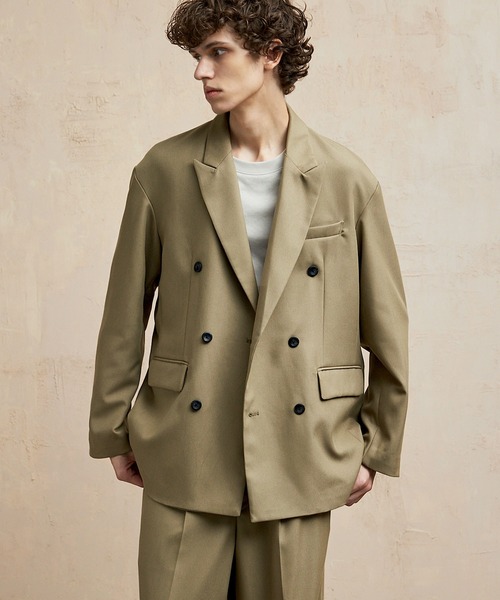 美品 ICB Warm ette スーツセットアップ カーキ L ICB - iCB カーキ