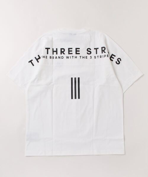 adidas（アディダス） 半袖Tシャツ 2XL ホワイト メンズ : ZOZOTOWN