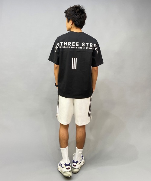 adidas（アディダス） 半袖Tシャツ 2XL ホワイト メンズ : ZOZOTOWN