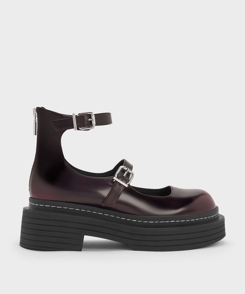 CHARLES ＆ KEITH（チャールズ&キース） パンプス バックルアンクル