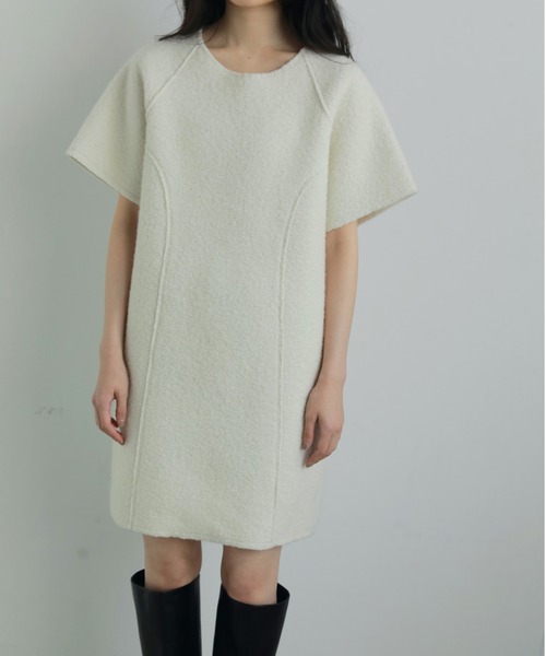 anuke（アンヌーク） ワンピース Boucle Mini Onepiece : ZOZOTOWN
