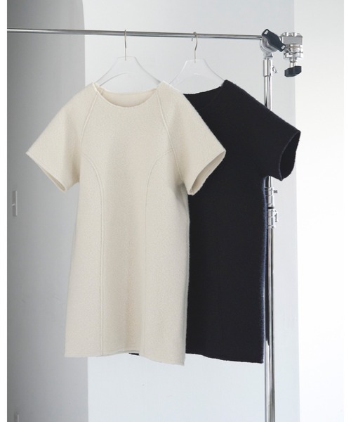 anuke（アンヌーク） ワンピース Boucle Mini Onepiece M me eme