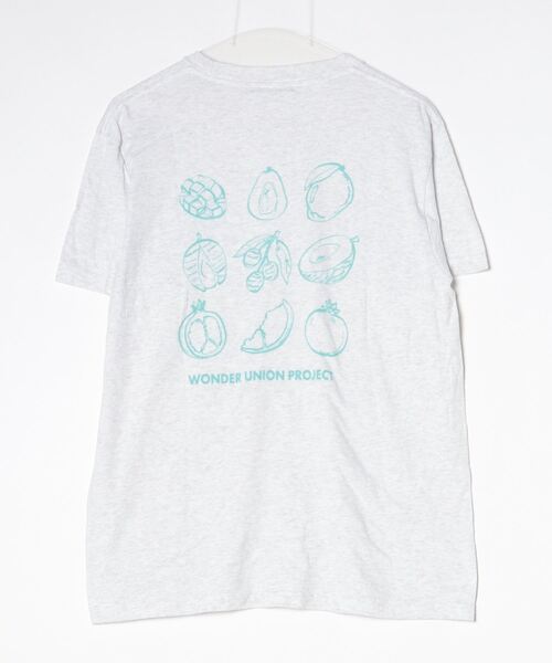 「GLOSTER」 半袖Tシャツ M アッシュグレー メンズ_画像2
