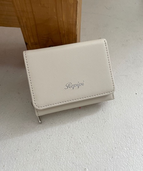 repipi armario（レピピアルマリオ） 財布 ワンポイントカラー