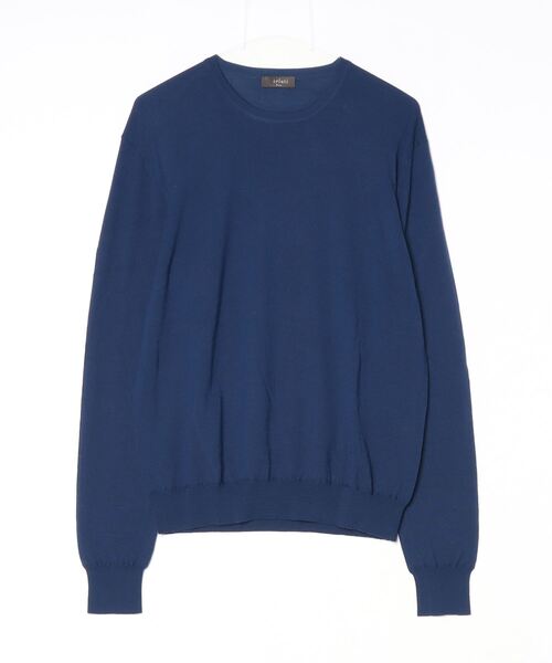 Berluti（ベルルッティ） 長袖ニット M ブルー メンズ : ZOZOTOWN