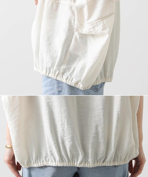 「innowave」 「Gready Brilliant」ブルゾン FREE オフホワイト レディース_画像6