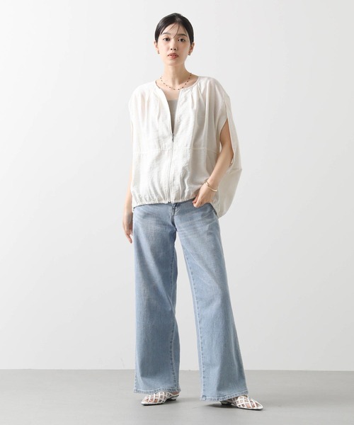 「innowave」 「Gready Brilliant」ブルゾン FREE オフホワイト レディース_画像9