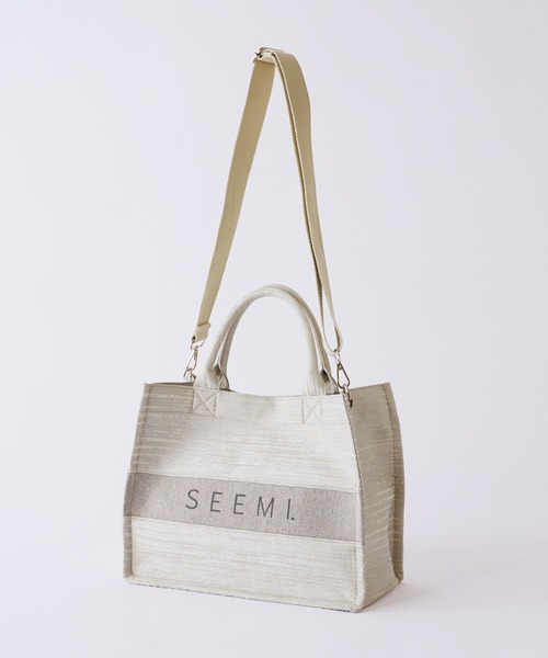 「Seemi. byNICECLAUP」 2WAYバッグ FREE ブラック系その他 レディース_画像2
