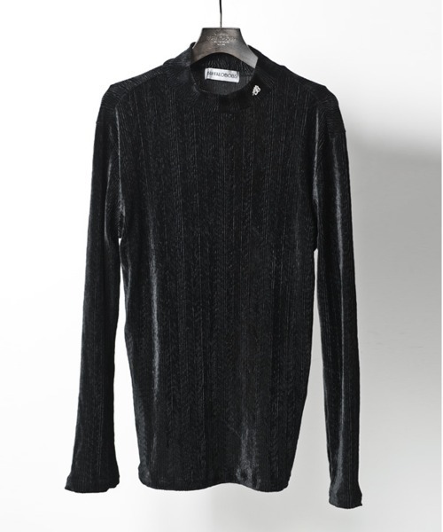 「BUFFALO BOBS」 長袖Tシャツ 1-2 ダークグレー メンズ_画像7